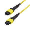 StarTech.com 7m (23ft) MTP®/MPO Fiber Optic Cable, 12F Type-A, OS2 Single Mode MTP/APC Female Fiber Patch Cable, 9/125µm, OFNP Plenum, MTP-12 Fiber Jumper Cord