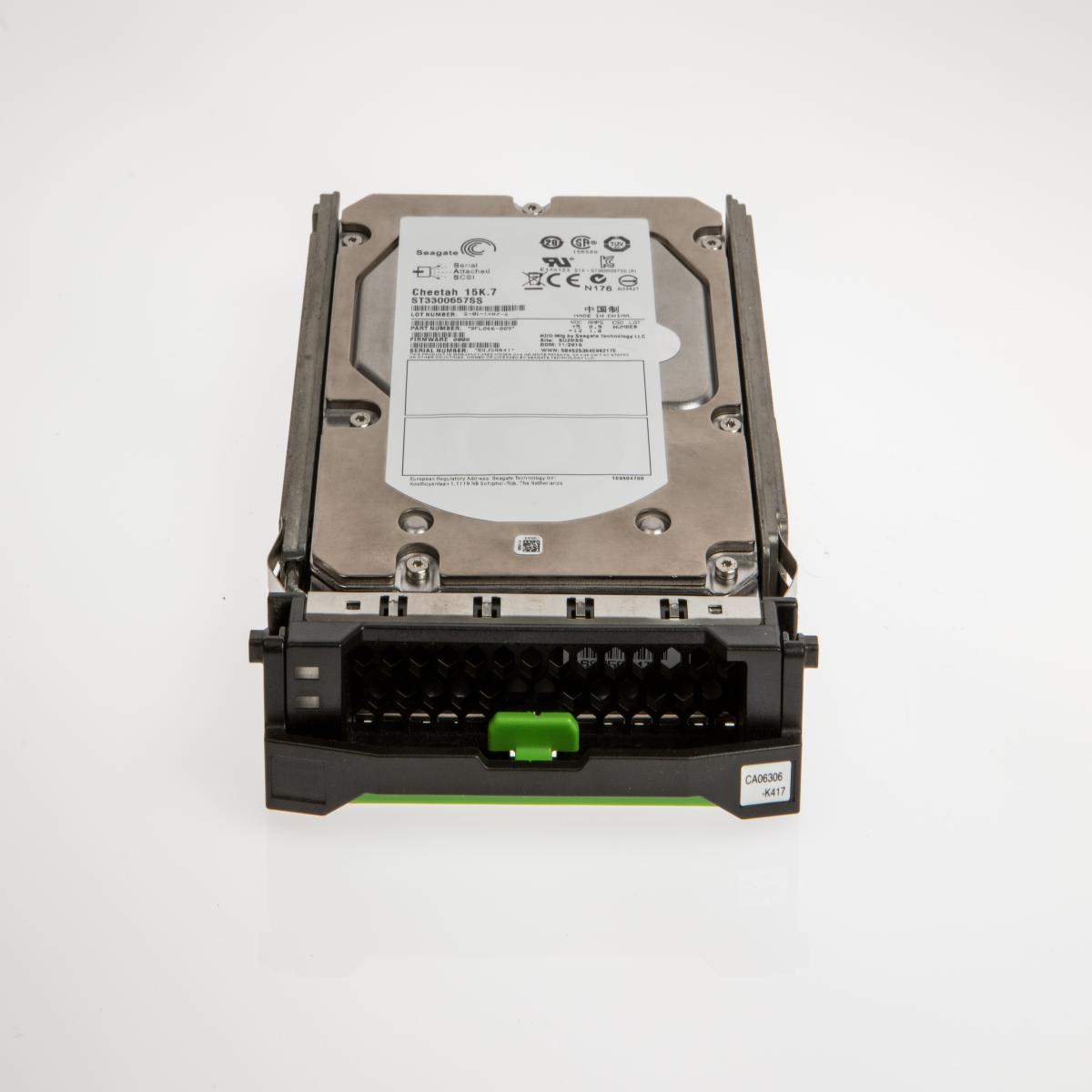 Origin Storage HDD 300GB 3.5in SAS 15000RPM - Recertified in Hot Swap Caddy