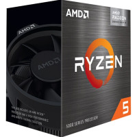 AMD Ryzen 5 5600GT 6 Core AM4 Processor, 12 Threads, 3.6GHz up to 4.6GHz Boost, 19MB Cache, 65W, with Wraith Stealth Cooler, Radeon Graphics