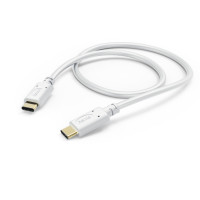 Hama Charging Cable, USB-C - USB-C, 1.5 m, white