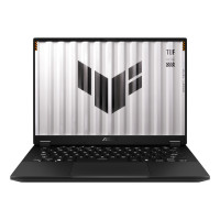 ASUS TUF Gaming A14 FA401UV-RG004W laptop AMD Ryzen™ 7 8845HS 35.6 cm (14") 2.5K 16 GB LPDDR5x-SDRAM 1 TB SSD NVIDIA GeForce RTX 4060 Wi-Fi 6E (802.11ax) Windows 11 Home Black, Grey