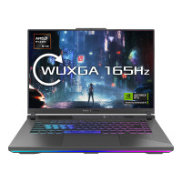 ASUS ROG Strix G16 G614PR-RV016W AMD Ryzen™ 9 8940HX Laptop 40.6 cm (16") WUXGA 16 GB DDR5-SDRAM 1 TB SSD NVIDIA GeForce RTX 5070 Ti Wi-Fi 6E (802.11ax) Windows 11 Home Black, Grey