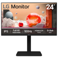 LG 24BA450-B computer monitor 60.5 cm (23.8") 1920 x 1080 pixels Full HD Black