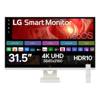 LG 32U721SA-W computer monitor 81.3 cm (32") 3840 x 2160 pixels 4K Ultra HD LED White
