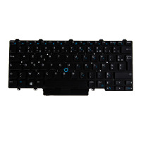 Origin Storage Folio KBD Lat 7200 2-in-1 German 83 keys Backlit SP