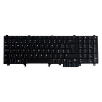 Origin Storage N/B KBD PWS 7530 Swiss Layout 107 Key Backlit DP