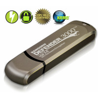 iStorage Kanguru Defender 3000™ SuperSpeed USB 3.0 512 GB| Secure Flash Drive | FIPS 140-3 Level 3 pending, FIPS 140-2 Level 3 Certified | AES-XTS 256-bit Hardware Encryption | TAA Compliant|