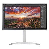 LG 27UP850K-W computer monitor 68.6 cm (27") 3840 x 2160 pixels 4K Ultra HD LED Silver, White