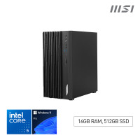MSI Pro DP180 14A Intel Core 5 14400, Desktop PC, DP180 14A, SFF, Mini Computer, HTPC, (16GB RAM, 512GB Storage, Windows 11 ), Intel Graphics/DDR5/Dual HDMI/Dual LAN/WiFi 6E/BT 5.3