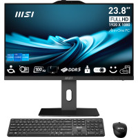 MSI PRO AP242P 14M Intel® Core™ i7 i7-14700 60.5 cm (23.8") 1920 x 1080 pixels All-in-One PC 16 GB DDR5-SDRAM 512 GB SSD Windows 11 Pro Wi-Fi 6E (802.11ax) Black