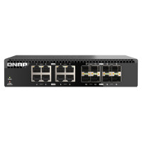 QNAP QSW-3216R-8S8T network switch Unmanaged L2 10G Ethernet (100/1000/10000) Black