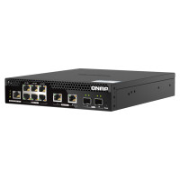 QNAP QSW-M2106PR-2S2T network switch Managed L2 10G Ethernet (100/1000/10000) Power over Ethernet (PoE) 1U Black