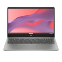 HP Chromebook 15a-nb0006na Intel® N N100 39.6 cm (15.6") HD 4 GB LPDDR5-SDRAM 128 GB UFS Wi-Fi 6 (802.11ax) ChromeOS Silver