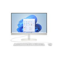 HP All-in-One 24-cr0003na AMD Ryzen™ 5 7520U 60.5 cm (23.8") 1920 x 1080 pixels All-in-One PC 8 GB LPDDR5-SDRAM 512 GB SSD Windows 11 Home Wi-Fi 6 (802.11ax) White