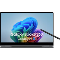 Samsung Galaxy Book5 360 NP754QHA-KG1UK laptop Intel Core Ultra 7 258V Hybrid (2-in-1) 39.6 cm (15.6") Touchscreen Full HD 32 GB LPDDR5x-SDRAM 512 GB SSD Wi-Fi 7 (802.11be) Windows 11 Pro UK English Grey