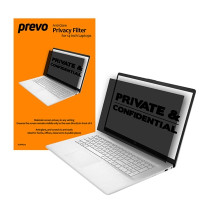 prevo 14-Inch Laptop Privacy Screen/ Privacy Filter, Anti-Glare, Anti-Peep, Anti-Static, Blackout