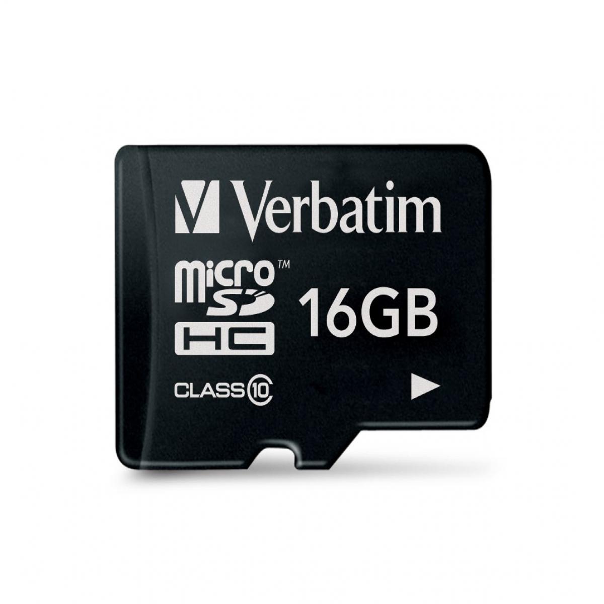 Verbatim Micro SDHC 16GB Class 10