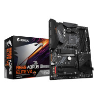 GIGABYTE B550 AORUS ELITE V2 Motherboard - AMD Ryzen 5000 CPUs, 12+2 Phases VRM, up to 4733MHz DDR4, 1xPCIe 4.0 + 1xPCIe 3.0 M.2, 2.5GbE LAN, USB 3.2 Gen 2