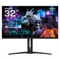 GIGABYTE AORUS FO32U 31.5” UHD Gaming Monitor - 3840 x 2160 (UHD), 165Hz, 0.03ms, 250 cd/m2, FreeSync Premium Pro, DisplayHDR True Black 400, HDMI 2.1, Displayport 1.4