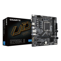 GIGABYTE B760M E Motherboard - Supports 14th Gen. Intel Core CPUs, 6+1+1 phases VRM, up to 7200MHz DDR5 (OC), 2xPCIe 4.0 M.2, 1 GbE LAN, USB 3.2 Gen 1