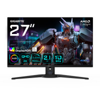 GIGABYTE AORUS FO27Q5P OLED QHD Gaming Monitor - 2560 x 1440, 500Hz, 0.03ms, KVM, 300 cd/m², FreeSync Premium Pro, DisplayHDR True Black 500, DisplayPort 2.1