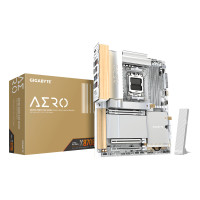 GIGABYTE X870E AERO X3D WOOD Motherboard - Supports AMD Ryzen 9000 CPUs, 16+2+2 Phases Digital VRM, up to 9000Hz DDR5 (OC), 2xPCIe 5.0 + 2xPCIe 4.0, Wi-Fi 7, 5GbE LAN, USB 4