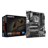 GIGABYTE B760 DS3H GEN5 Motherboard - Supports Intel Core 14th Gen CPUs, 8+2+1 Phases Digital VRM, up to 5600MHz DDR5, 2xPCIe 4.0 M.2, 1GbE LAN, USB 3.2 Gen 2x2