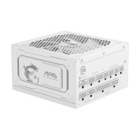 MSI MAG A1000GL PCIE5 WHITE power supply unit 1000 W 24-pin ATX ATX