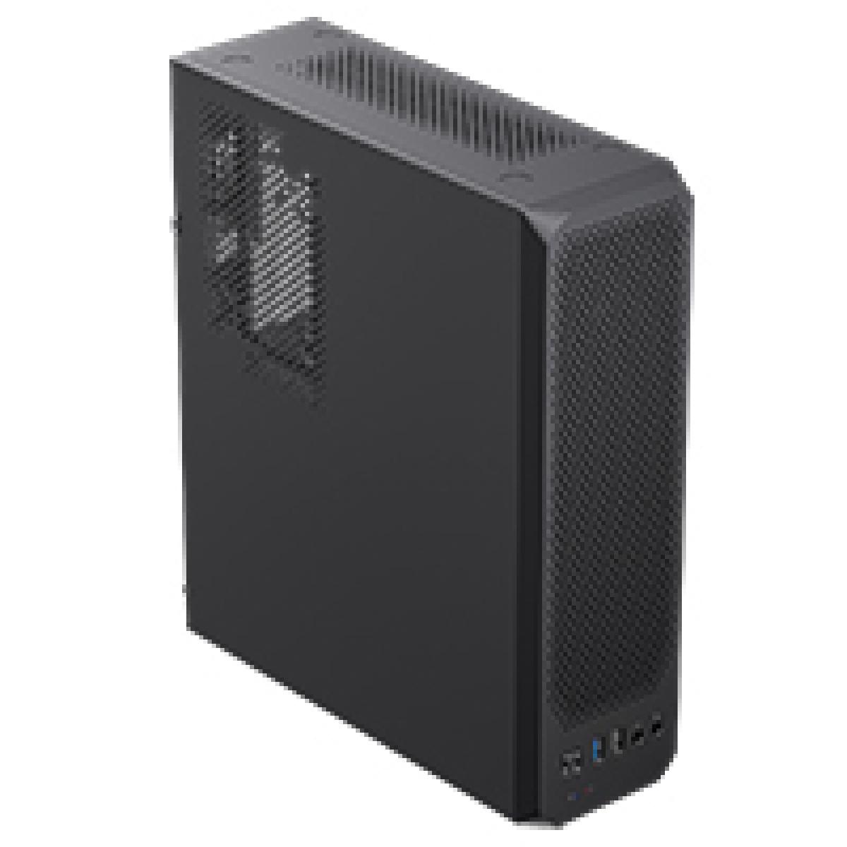 CiT S8-13 SFF Micro ATX Desktop Case with Mesh Front Panel 8.3 Litre 1x USB3.0 1x USB2.0 1 x 80mm Fan