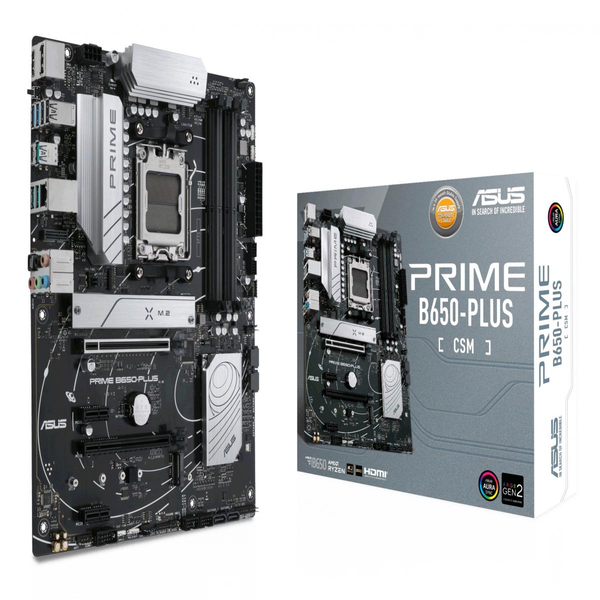 ASUS PRIME B650-PLUS-CSM AMD B650 Socket AM5 ATX