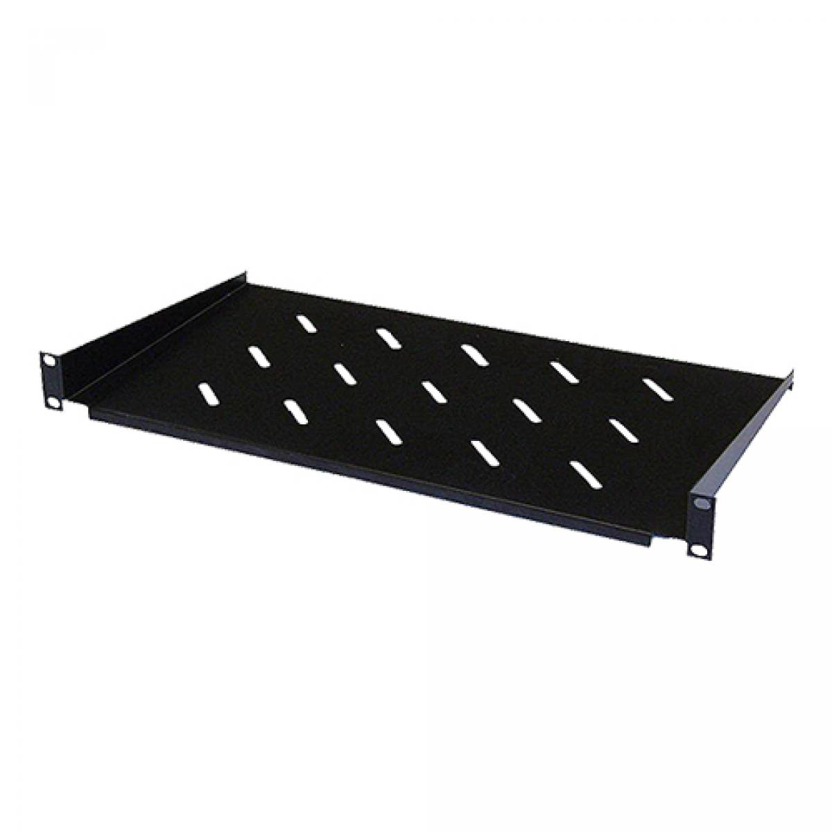 CNL 1U 300MM Cant. Vent SHELF Bk
