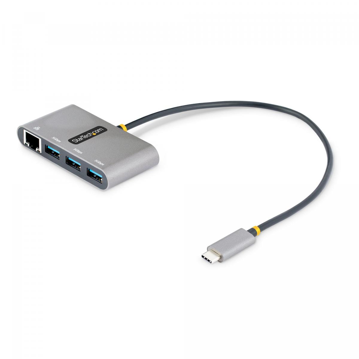StarTech.com 3-Pt USB-C Hub w/GbE