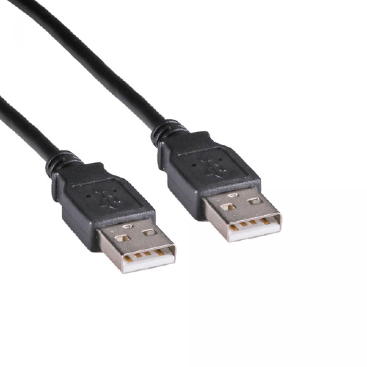 CNL 3M USB-A 2.0 M-M Bk PVC