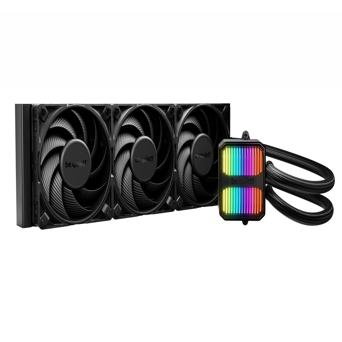 be quiet! Silent Loop 3 360mm All-in-One Liquid CPU Cooler, ARGB Lighting, Silent Wings 4 Fans, 3-Chamber Pump, High-Performance Cooling for Intel & AMD CPUs
