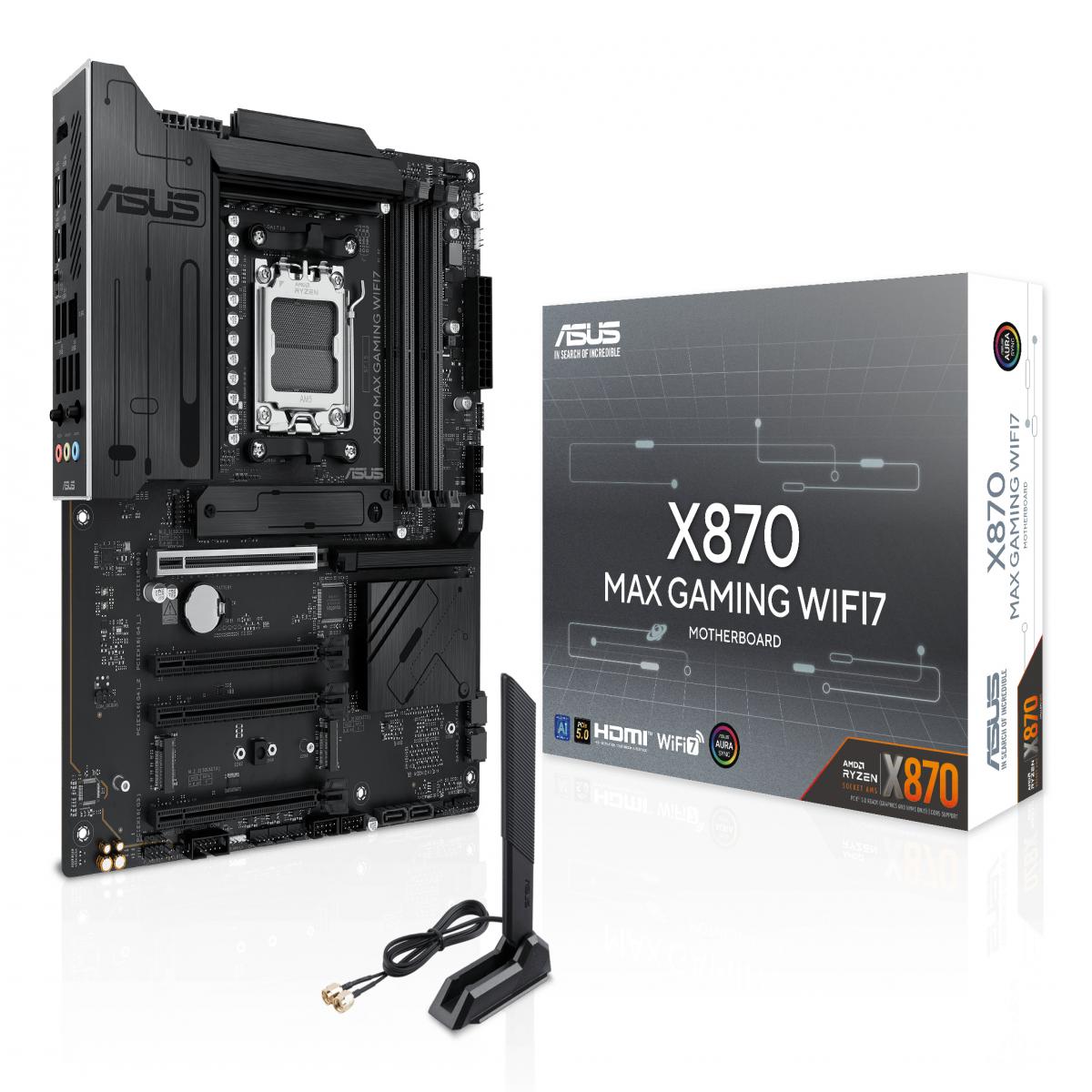 ASUS X870 MAX GAMING WIFI7 AMD X870 Socket AM5 ATX