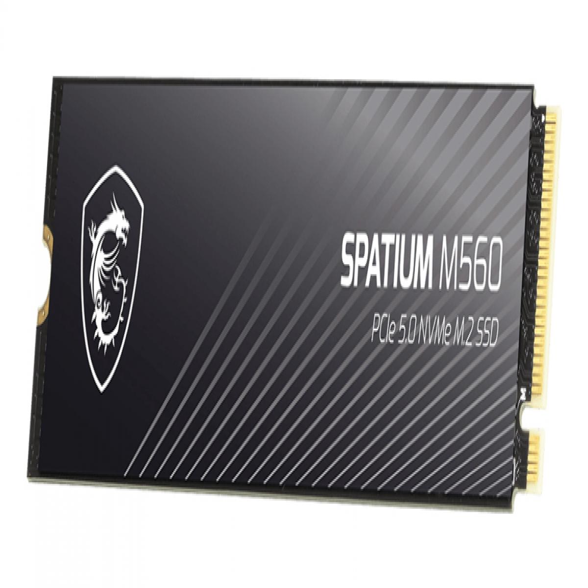 MSI Spatium M560 PCIE 5.0 NVME M.2 1TB PCI Express 5.0 3D NAND