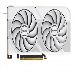 Asus DUAL RTX5060 White OC, PCIe5, 8GB DDR7, HDMI, 3 DP, 2565MHz Clock, Overclocked, Compact SFF-Ready