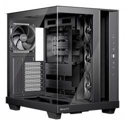 be quiet! Light Base 500 BGW83 Mid-Tower Case, Tempered Glass, 4x 120mm PWM Fans, High-Airflow ATX Case, USB-C, 360mm Radiator Support, Vertical GPU Mount, Black