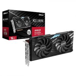 ASRock AMD Radeon RX 7800 XT Challenger 16GB OC Graphics Card, 16GB GDDR6, 3840 Streams, 2475 MHz Boost Clock, Dual Fan, 3x DisplayPorts / 1x HDMI Port