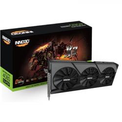 Inno3D NVIDIA GeForce RTX 4080 SUPER X3 Graphics Card, 16GB GDDR6X, 10240 CUDA Cores, 2550 MHz Core Clock, Triple Fan, RGB, 3x Display Ports / 1x HDMI Port