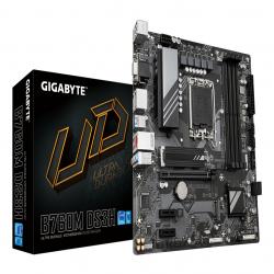 GIGABYTE B760M DS3H Motherboard - Supports Intel Core 14th Gen CPUs, 6+2+1 Phases Digital VRM, up to 7600MHz DDR5 (OC), 2xPCIe 4.0 M.2, 2.5GbE LAN, USB 3.2 Gen