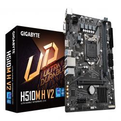 GIGABYTE H510M H V2 Motherboard - Supports Intel Core 11th CPUs, up to 3200MHz DDR4, 1xPCIe 3.0 M.2, GbE LAN, USB 3.2 Gen 1