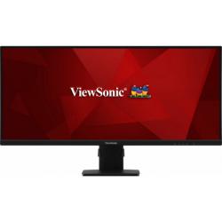 Viewsonic VA3456-MHDJ 34" IPS Ultrawide Monitor, 2xHDMI, Display Port, WQHD, 75Hz, 4ms, Freesync, Speakers, VESA, Height Adjust, Black
