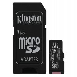 Kingston Technology Canvas Select 128GB micSDXC Plus 100R A1 C10 Card + ADP