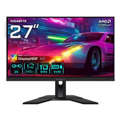 GIGABYTE M27Q X 27" QHD Gaming Monitor - 2560 x 1440, 240Hz, 1ms, 250 cd/m², FreeSync Premium, Display HDR400, HDMI 2.0, Displayport 1.4