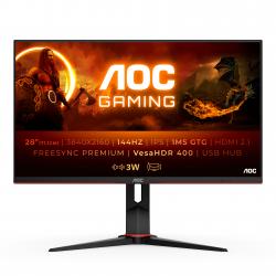 AOC G2 U28G2XU2/BK computer monitor 71.1 cm (28") 3840 x 2160 pixels 4K Ultra HD LED Black, Red