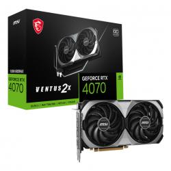 MSI VENTUS GeForce RTX 4070 2X E 12G OC NVIDIA 12 GB GDDR6X