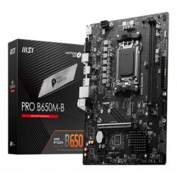 MSI PRO B650M-B motherboard AMD B650 Socket AM5 micro ATX