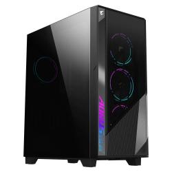 AORUS C500 GLASS MID TOWER CASE BLACK   