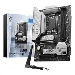 MSI B760M PROJECT ZERO motherboard Intel B760 LGA 1700 micro ATX